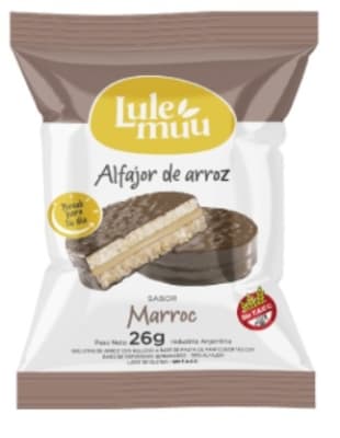 Alfajor de arroz con chocolate marroc 26g Alfajor de arroz con chocolate marroc 26g