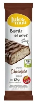 Barrita de arroz con chocolate 12g Barrita de arroz con chocolate 12g