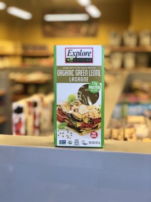 Organic Green Lentil Lasagne Organic Green Lentil Lasagne