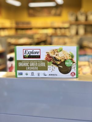Organic Green Lentil Lasagne Organic Green Lentil Lasagne