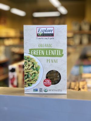 Organic Green Lentil Penne Organic Green Lentil Penne