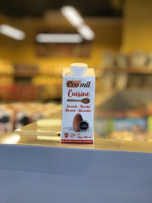 Crema Vegetal de Almendras Sin Azúcar 200ml Crema Vegetal de Almendras Sin Azúcar 200ml
