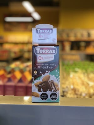 Chocolate con Leche y Almendras 75 gr Chocolate con Leche y Almendras 75 gr