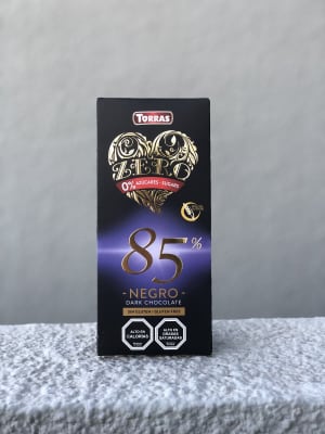 Chocolate Negro 85% Cacao 125gr Chocolate Negro 85% Cacao 125gr