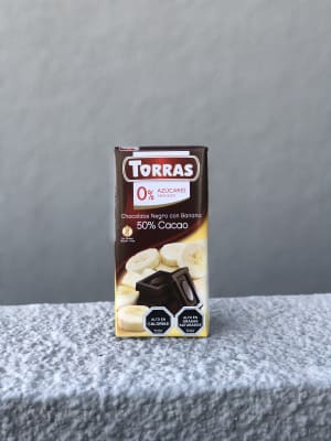 Chocolate Negro con Banana 75g Chocolate Negro con Banana 75g
