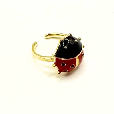 Anillo Ladybug Charm 22