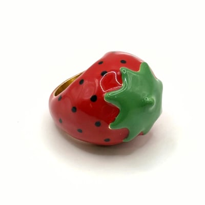 Anillo Strawberry Charm1