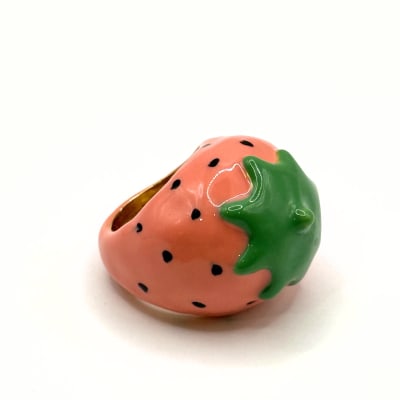 Anillo Strawberry Charm Pink1