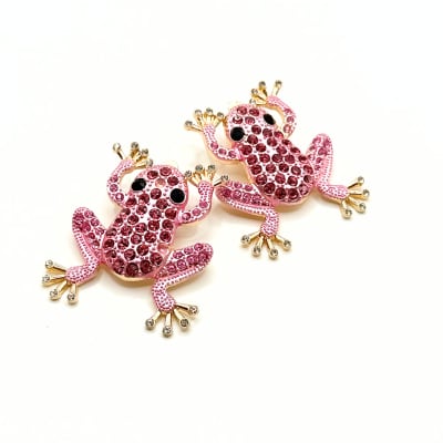 Aros Pink Frog Sparkle2