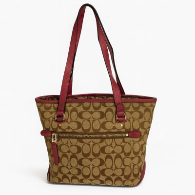 Coach Signature Jacquard F363752