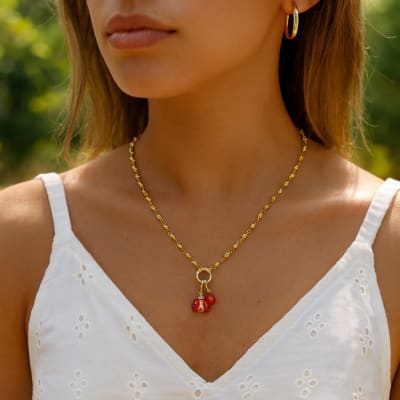 Collar Lucky Ladybug3