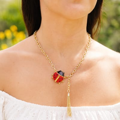 Collar Ladybug Charm3