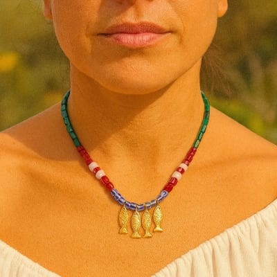 Collar Golden Fishes3