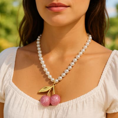 Collar Cherry Pearl2