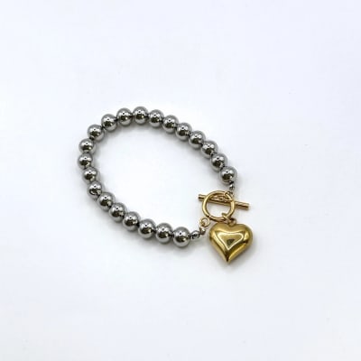 Pulsera Silver Heart1