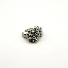 Anillo Silver Twin Bloom