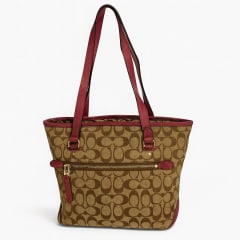 Coach Signature Jacquard F36375