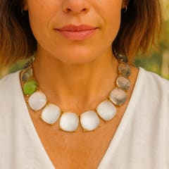 Collar Gemas Cristal Ice