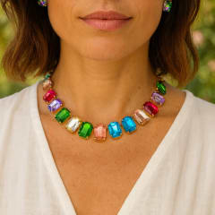 Collar Gemas Crystal Prism