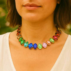 Collar Gemas Crystal Flame