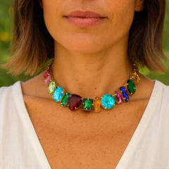 Collar Gemas Crystal Mix