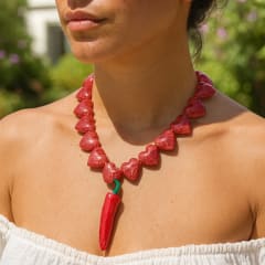 Collar Chili Love