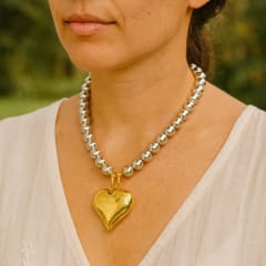 Collar Heart Gold