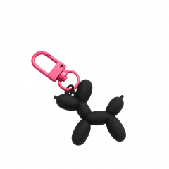 Llavero Black Balloon Dog