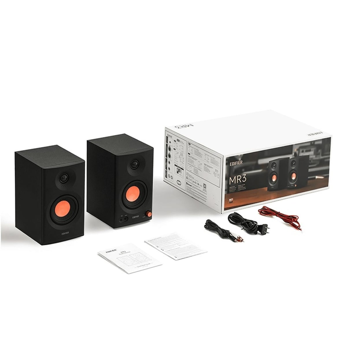 Edifier Edifier公式｜高解像度音質と多彩な機能を備えたMR3スピーカー ブラック MR3 配信機器・PA機器・レコーディング機器