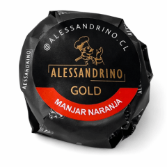 ALFAJOR MANJAR NARANJA - 16 UNIDADES