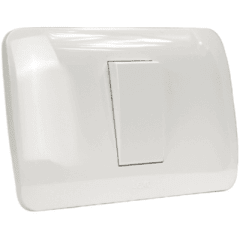 INTERRUPTOR SIMPLE 9/12 10A 250V BLANCO ARMADO