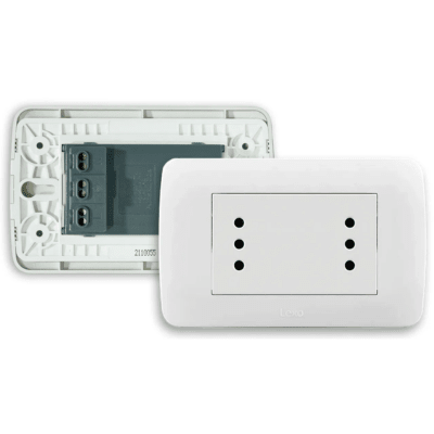 TOMA CORRIENTE DUPLEX 10A 250V BLANCO ARMADO1