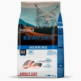 BRAVERY HERRING ADUL CAT 7 Kg1