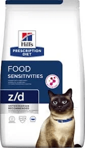 HILLS FOOD SENSITIVES GATO Z/D 4 LB (1,81 KG)1