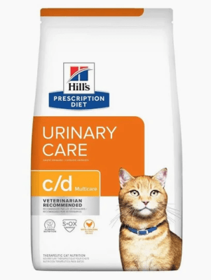 HILLS URINARY CARE GATO C/D MULTICARE CHICKEN 4 lb (1,81 kg)1