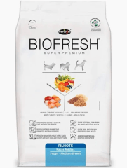 BIOFRESH SP PERROS CACHORRO RAZA MED 3 Kg