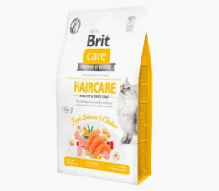 BRIT CARE CAT GRAIN-FREE HAIRCARE HEALTHY & SHINY COAT 2 KG