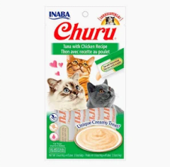 Churu gato Atún con Pollo 4 tubitos
