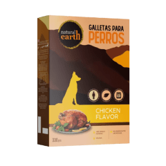 Galletas Natural Earth Perro Pollo 300 g
