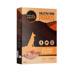 Galletas Natural Earth Perro Salmón 300 g