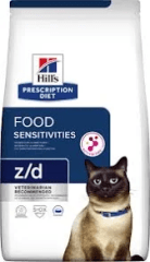 HILLS FOOD SENSITIVES GATO Z/D 4 LB (1,81 KG)