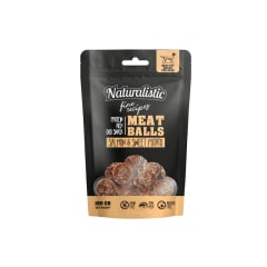 NATURALISTIC FINE RECIPE MEATBALLS SALMON & SWEET POTATO, 100 GR
