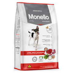 Monello Perros Razas Pequeñas Carne Arroz y Remolacha