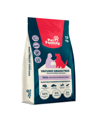 PETFAMILY VACUNO GRANE FREE 12 Kg