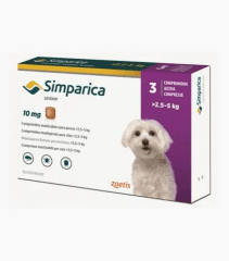 SIMPARICA 10 MG 3 COMP