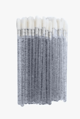 Lipbrush (50unids) - Glitter Black
