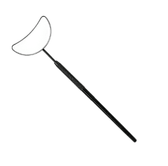 Espejo Metalico Luna Negro
