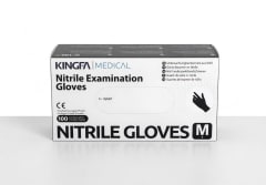 Guantes Nitrilo M (50 pares) Negro