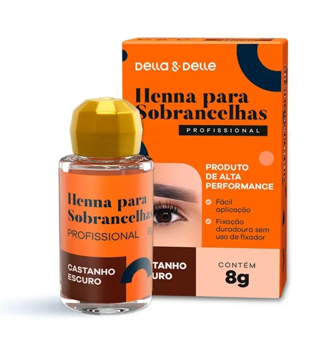 Henna Della Delle 8g - Castaño Oscuro1