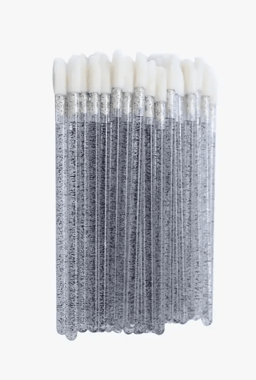 Lipbrush (50unids) - Glitter Black1